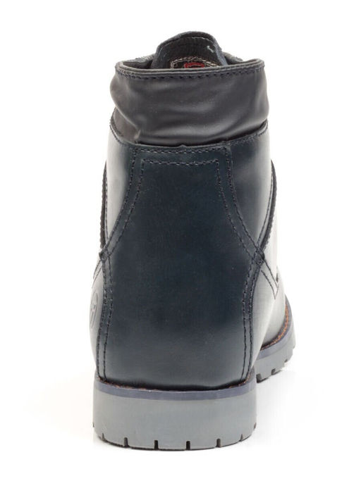 01-278498 NAVY Ботинки мужские зимние (искусственная кожа, шерсть)