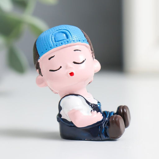 Цена за 4 шт. Сувенир полистоун "Детский сад - первая симпатия"  МИКС 5,5х5,5х4 см