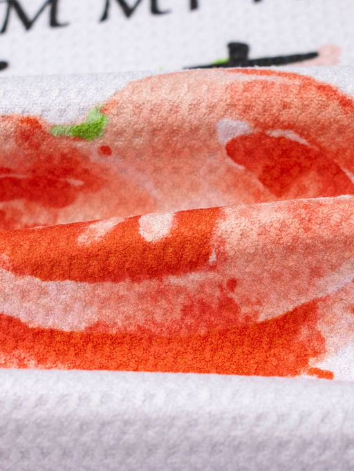 Цена за 2 шт. Полотенце Доляна Tomato, 40×60±3 см, 100% п/э, микрофибра
