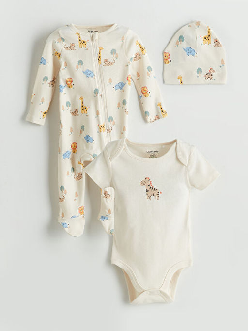 Bask?l? Erkek Bebek Hastane ??k?? Seti