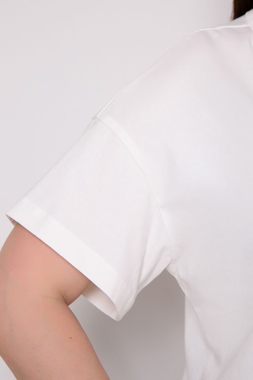 Футболка блуза 95% хлопок, 5% эластан