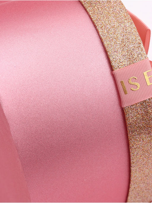 Набор подарочных коробок сердце 3 в 1, розовое золото с бантом Любовь вечна, 31?27?13.3; 28?25?11.7; 26?23?10.3 см