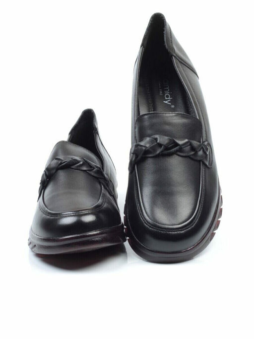 06-5913 BLACK Туфли (натуральная кожа) - Фабричный китай фото 14