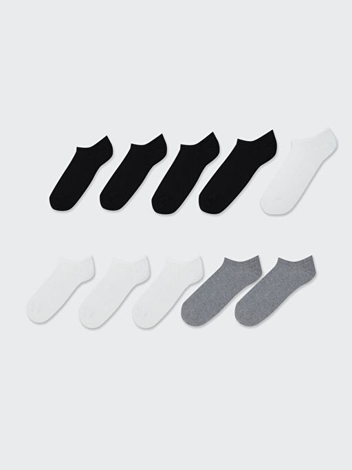 Erkek Sneaker ?orap 10lu