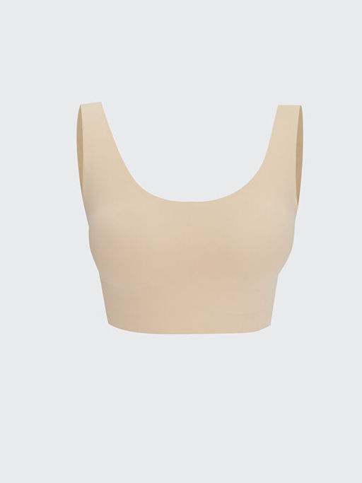 Balensiz Dolgusuz D?z Seamless Sporcu S?tyen