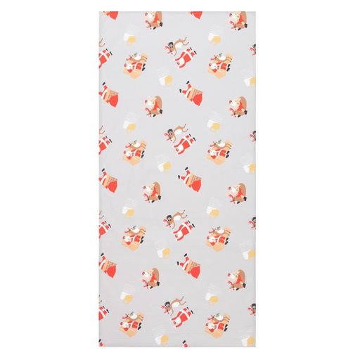 Полотенце Этель Санта 70х146 см, 100% хлопок 160гр/м2  фото 2