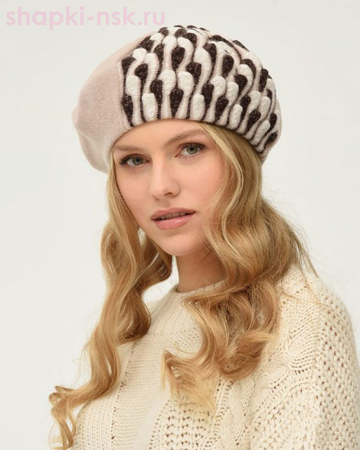 Скарлетт 455 Берет женский флис (56-58)