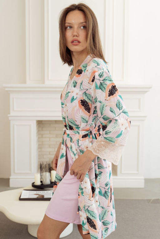 ПЕНЬЮАР ЖЕНСКИЙ арт. 4108W-76022.1H-051 - Almando melado фото 7