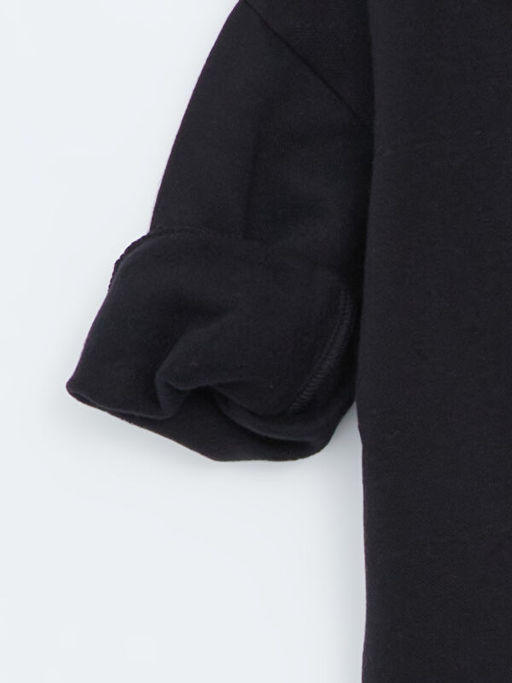 Kap??onlu Bask?l? Kal?n Erkek ?ocuk Sweatshirt - Waikiki фото 2