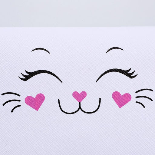 Сумка детская Кошечка на клапане, цвет розовый - NAZAMOK KIDS фото 2