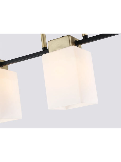 Люстра TR303046, 3хE27, 60 Вт, 54×10×27 см, чёрная
