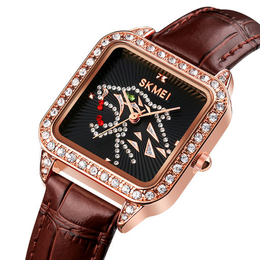 Часы наручные Skmei женские кварцевые 1768brown