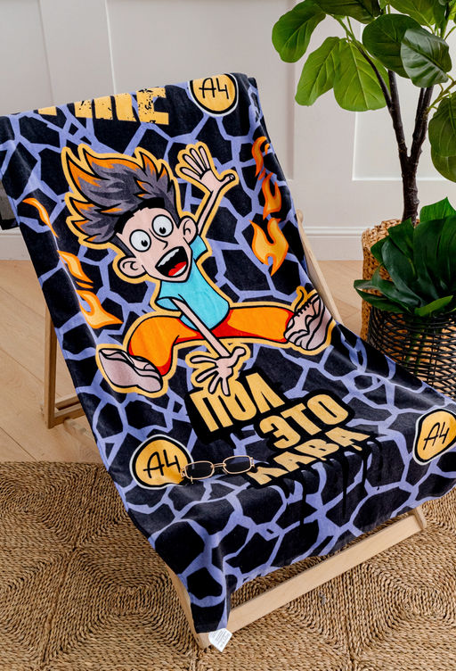 Полотенце пляжное  махровое 70*140, 100 % хлопок, А4 Лава