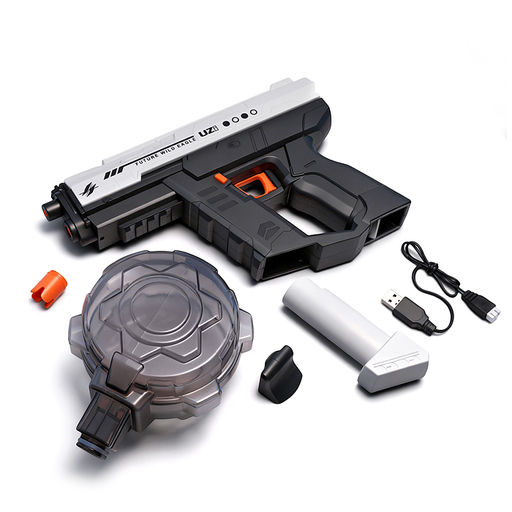 Водное оружие "Hydro Hustle" в коробке (цвет серый)