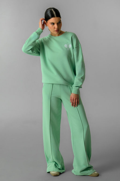 Арт.2525 Костюм с брюками женский 44-52 Цвет:верх-олива,низ-олива - Калинка фото 16