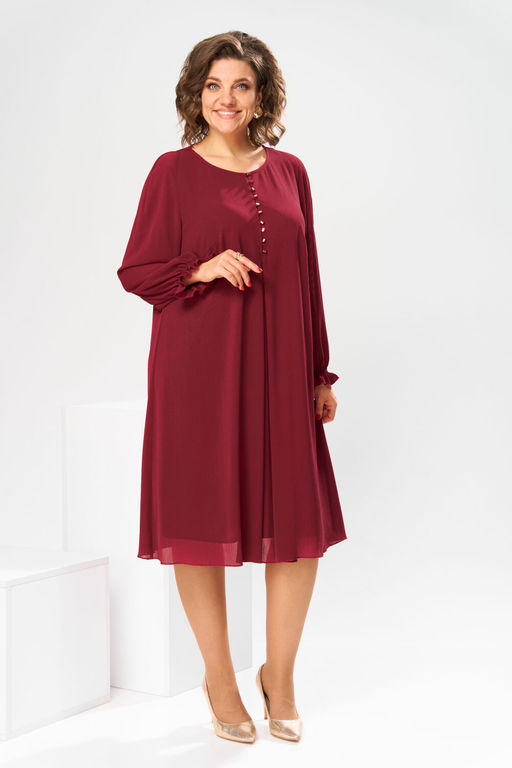 Платье Romanovich Style 1-2070 бордо фото 5