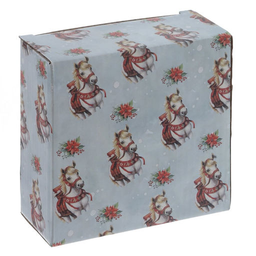 Набор из 2 шт: Салатник "Лошадь", 260/, 260 мл, L11 W11 H4/4,5 см