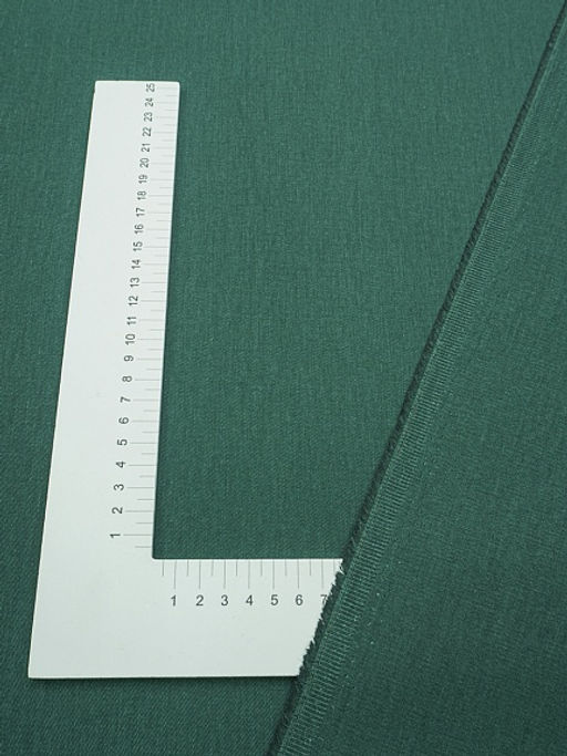 Костюмный джинс с эффектом велюра цв.Темная хвоя, ш.1.5м, хлопок-100%, 220гр/м.кв