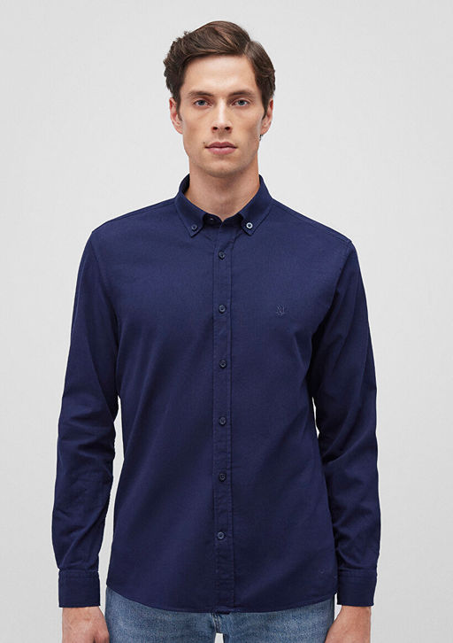 Lacivert Gomlek - Mavi фото 3