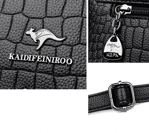 KAIDIFEINIROO Сумка женская с двумя ремнями 9610 фото 8