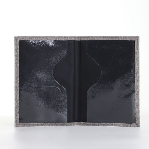 Обложка для паспорта, серая