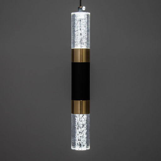 Светильник «Тори» LED 5+10 Вт 3000-6000К черный 10×10×30-180 см