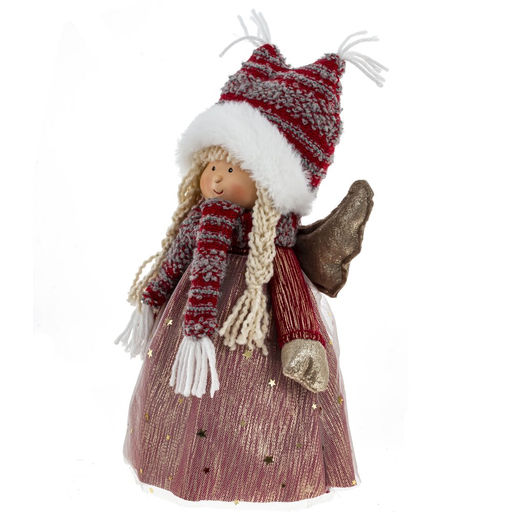 Игрушка набивная "Ангел", L17 W10 H25 см