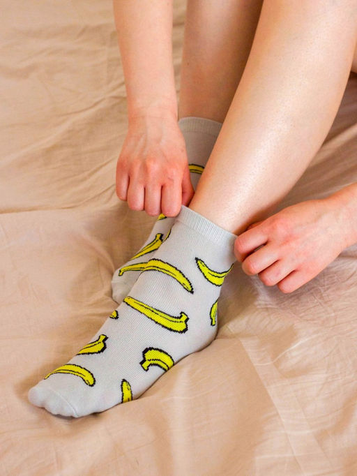 Носки женские iLikeGift "Banana", р. 35-40