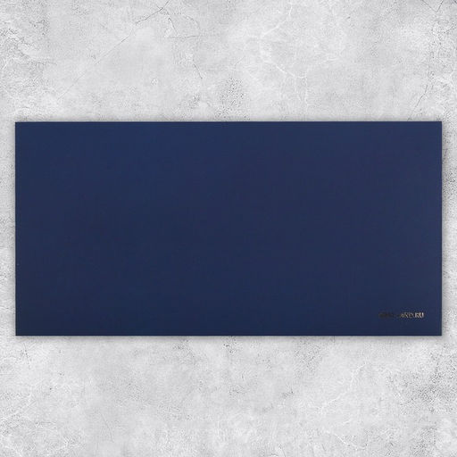 Конверт подарочный «Клетка», софт тач, тиснение, 19×9 см