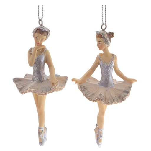 Изделие декоративное подвесное "Балерина", L5 W4,5 H11 см, 2в.