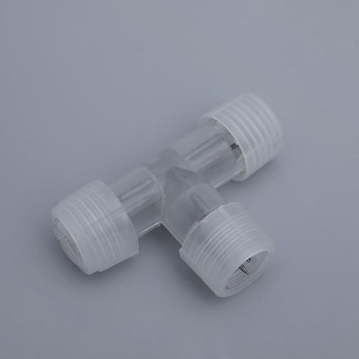 Цена за 5 шт. Т-образный коннектор Luazon Lighting для светового шнура 13 мм, 3-pin