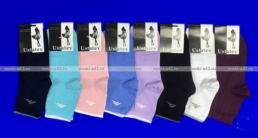 Цена за 10 пар. ЮстаТекс носки женские 2с15 СПОРТ ассорти 23-25 - Юста-текс фото 58