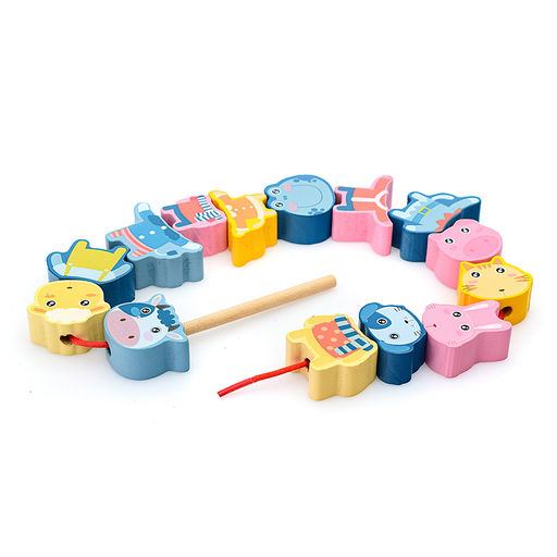 Шнуровка Животные Mix в пакете - Щепочка фото 3