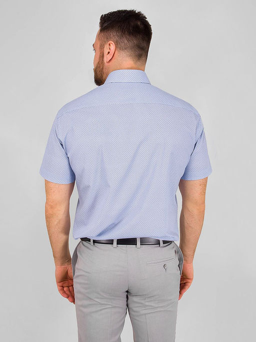 Сорочка мужская короткий рукав GREG 123/101/4702/Z/1*_GB  фото 5