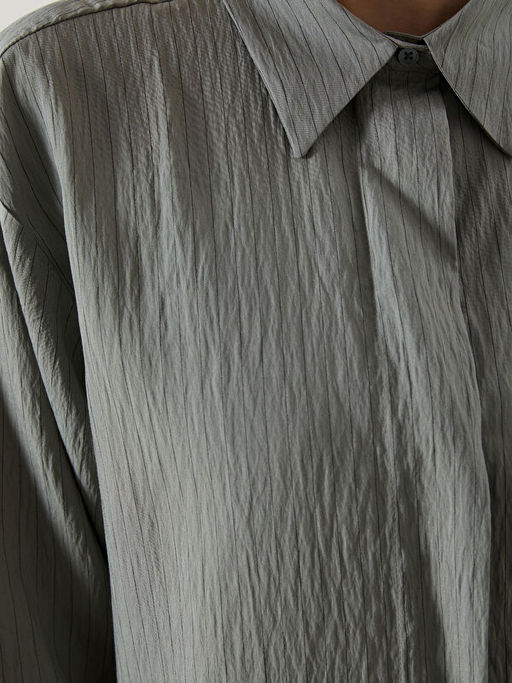 Modal Kar???ml? Oversize Kad?n G?mlek Tunik