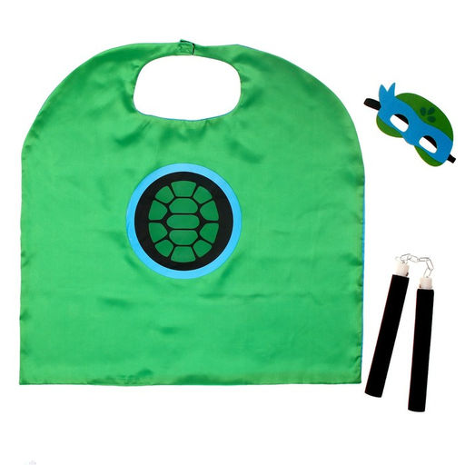 Карнавальный костюм «Боевая черепашка», в наборе 3 предмета: плащ, маска и нунчаки