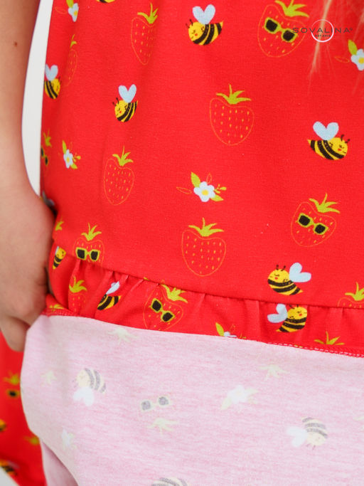 Сарафан Мия пчелки на красном - Sovalina фото 12