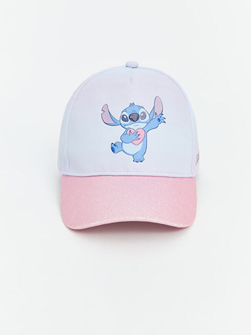 Stitch Bask?l? K?z ?ocuk Kep ?apka
