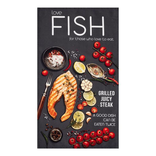 Набор полотенец Этель Fish dish 4 шт, 100% хлопок  фото 6