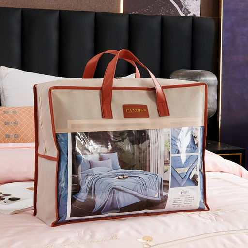 Одеяло Candies Бархатный Сатин с простыней и наволочками ODCANO004 Евро