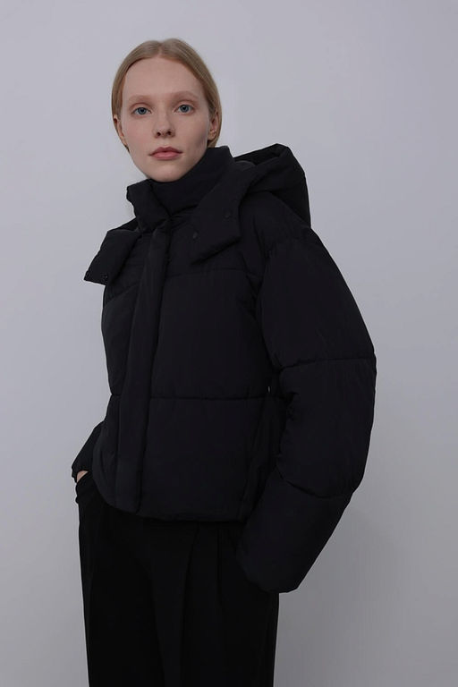 Стеганая куртка c капюшоном - Incity фото 3