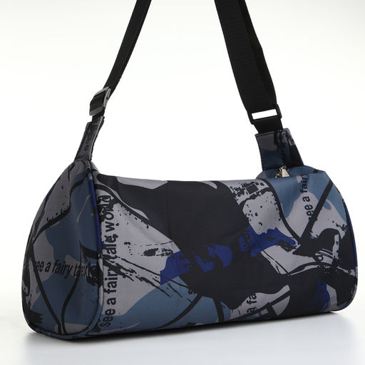 Сумка спортивная на молнии TEXTURA, регулируемый ремень, средний размер, разноцветная