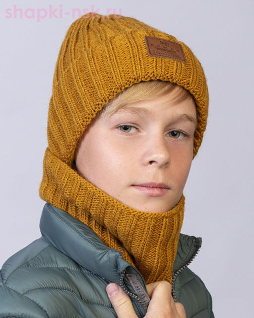 Q 152 D 152 флис (колпак+снуд) Комплект - Fomas фото 3