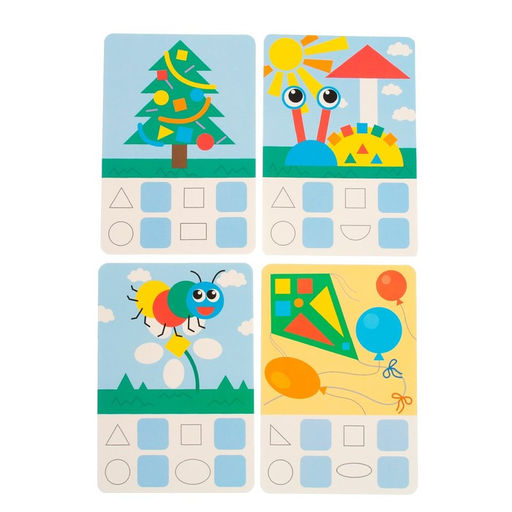 Развивающий набор Ищем фигуры, готовимся к школе - Iq-zabiaka фото 5