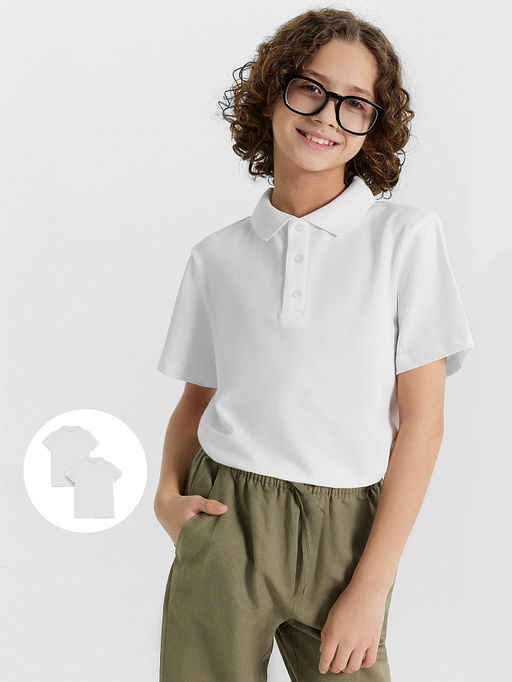 Поло для мальчиков в наборе, 2 шт