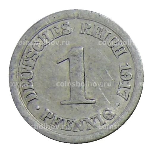 1 пфенниг 1917 года А Германия