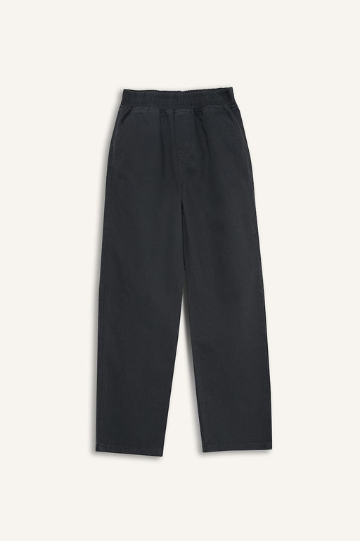 %100 Pamuk Beli Lastikli Gabardin Pantolon Erkek _ocuk - Defacto фото 7