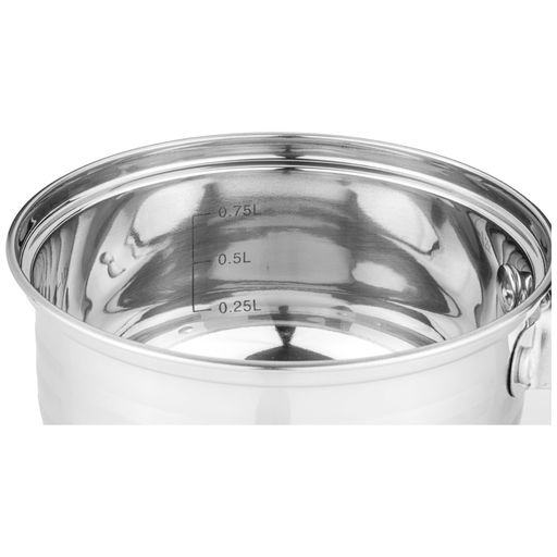 НАБОР КАСТРЮЛЬ AGNESS СО СТЕКЛ.КРЫШКАМИ 6ПР.1,7/2,6/3,5 Л. РАЗМЕР 16X9,5/18X11,5/20X12.5 СМ  фото 4