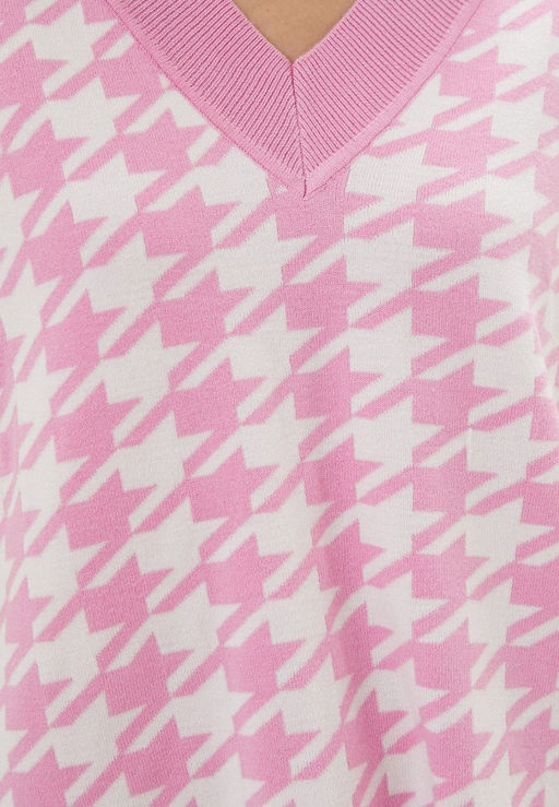 Жилет с орнаментом гусиные лапки - Incity фото 20