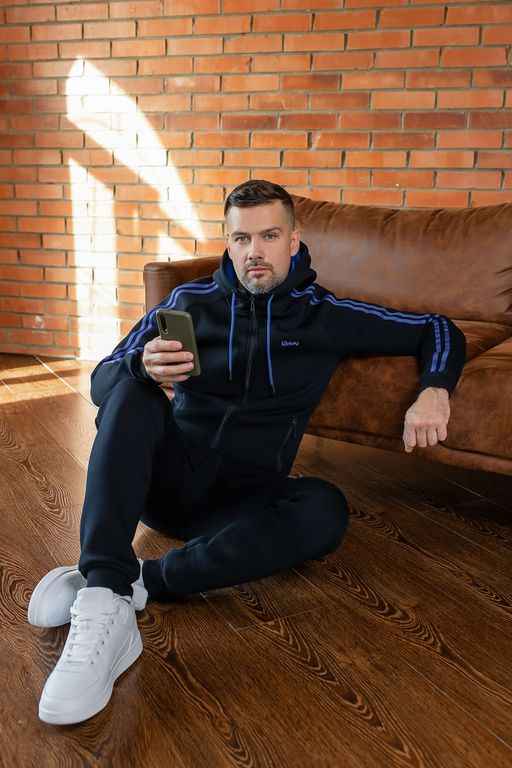 Спортивный костюм Футер 3-х нитка с НАЧЕСОМ( барашек) - Relay фото 28